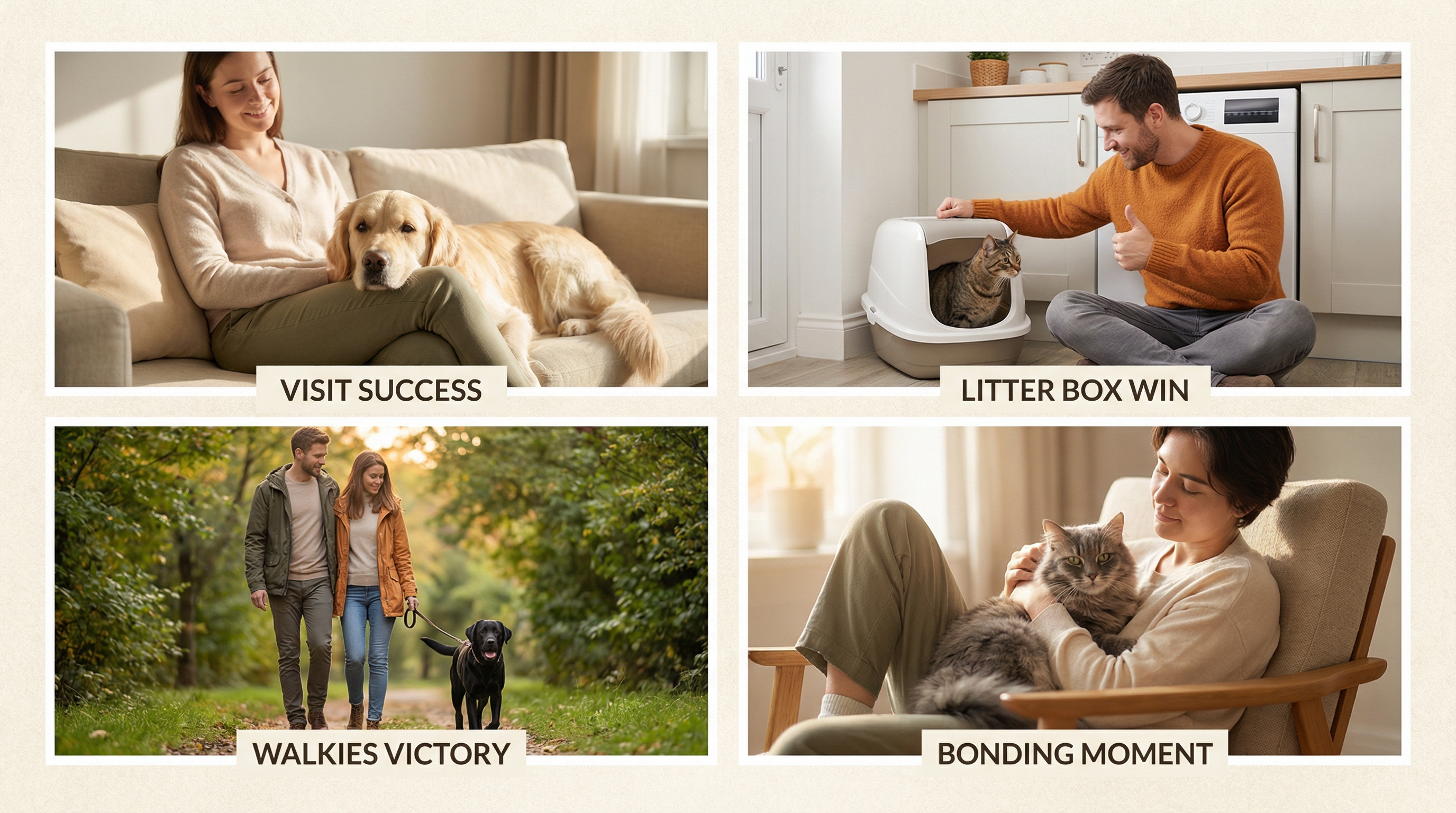 Success stories from pet owners